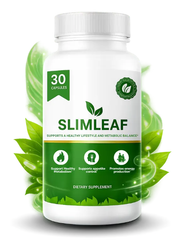 SlimLeaf Supplement Bottle